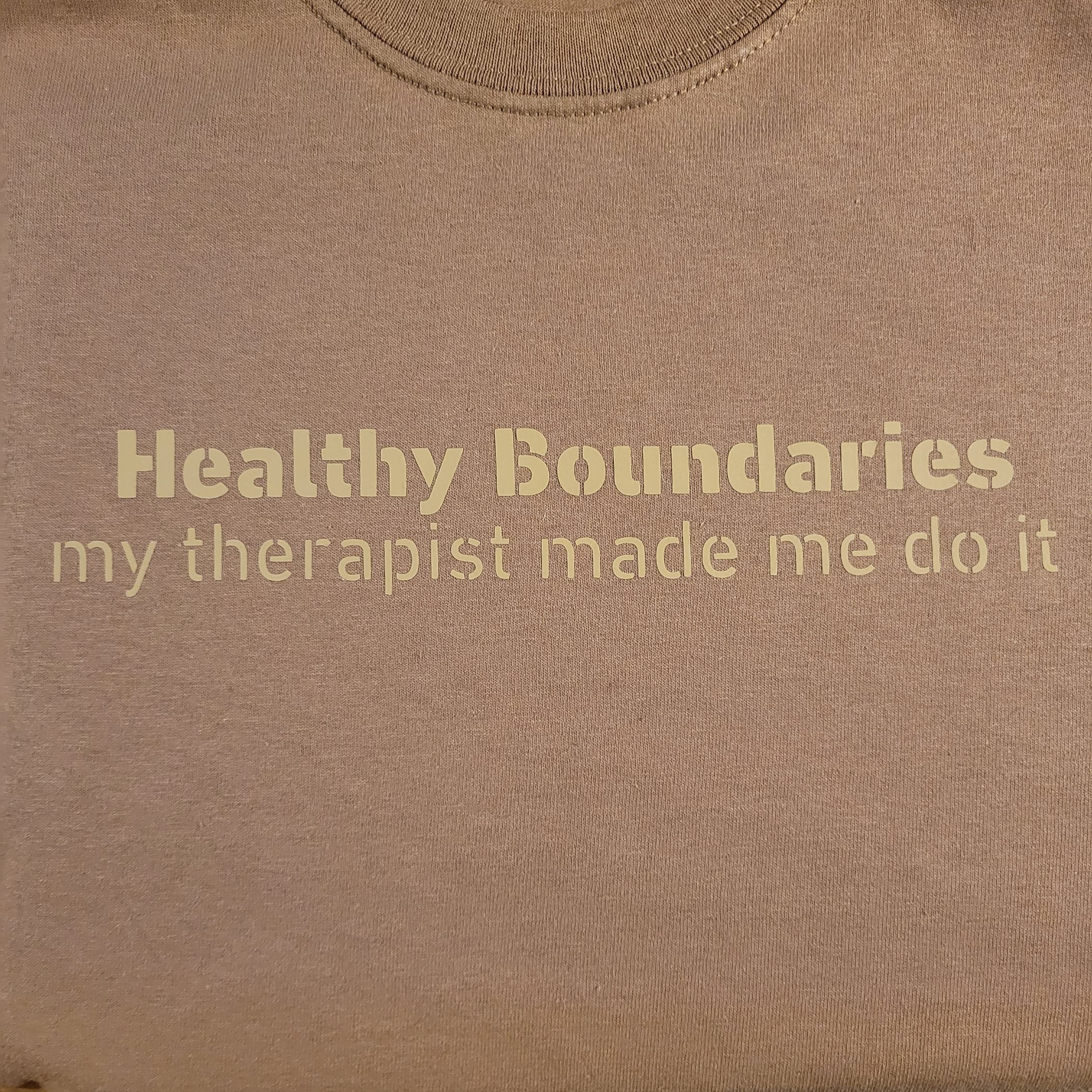 therapist made me do it